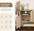 Farmhouse End Table, Side Table, Nightstang, End Table - Image 5