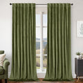 BGment 78 Inch Velvet Blackout Curtains by BGment