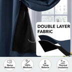 Deconovo 100% Blackout Curtains - Image 5