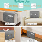 Remote Control Holder for Recliner Non-Slip Armchair Caddy Couch Armrest - Image 7