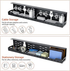 Univivi Under Desk Cable Management Tray, Cable Management, 32 inch, Under Desk - Image 4