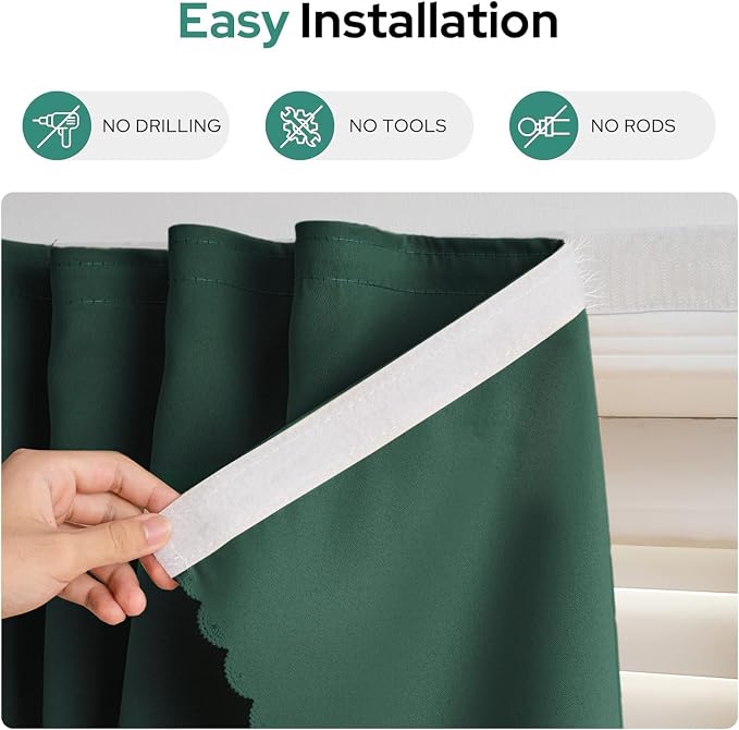 Magic Tape Blackout Curtains - Image 7
