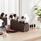CubesLand Bedside Table Desk Organizer Caddy, Remote Pen&Pencil Holder Cup | - Image 6