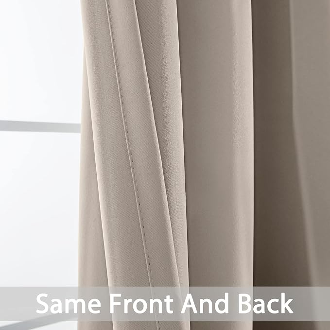 Yakamok Curtain, Wide Thermal Blackout Panel, Sliding Door, 70 x 84, 1 Panel | - Image 9