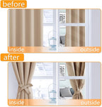 Blackout Curtains for Bedroom, 42 x 84 Inches Long, 2 Panels | Thermal - Image 4