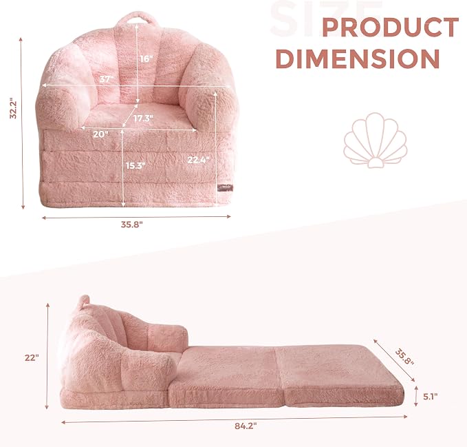 MAXYOYO Folding Sofa Bed, 2 in 1 Convertible Sofa to Lounger | Comfy Single - Image 3