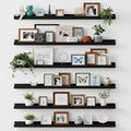 upsimples Floating Shelves for Wall Decor and Storage, Hallways Display and by upsimples