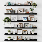 upsimples Floating Shelves for Wall Decor and Storage, Hallways Display and by upsimples