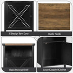 Farmhouse End Table, Nightstand - Image 7
