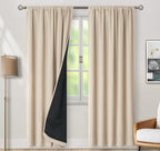 BGment Blackout Curtains 84 Inch Length 2 Panels Set - Image 2