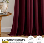 MIULEE Christmas Blackout Curtains - Image 6