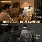Clip on Light, Stepless Dimmable & 3 Colors Touch Control Clip On Bed Light. - Image 6