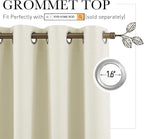 RYB HOME Blackout Divider Curtains - Image 2