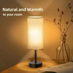 Table Lamp for Nightstand, High-Sensitivity Touch, 3-Level Dimmable Bedside Lamp - Image 8