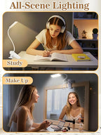 Eye Caring Clip on LED Bed Light 5 Color 5 Brightness Rechargeable Wireless | - Image 7