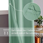 DWCN Blackout Curtains for Bedroom - Image 2