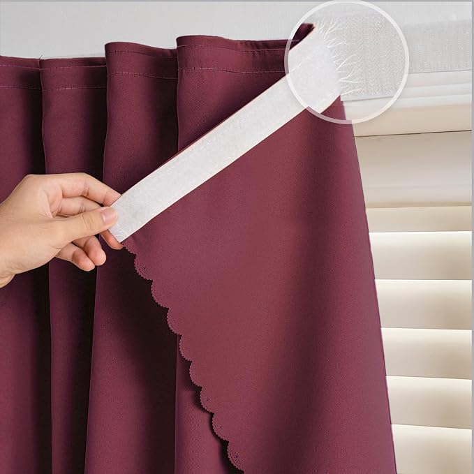 Adhesive Curtain by gonnrly