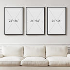 Large Framed Green and White Abstract Wall Art - Image 3