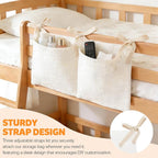 2 Pieces Solid ColorBedside Caddy - Image 6