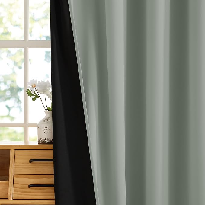 RYB HOME 100% Blackout Curtains - Image 6