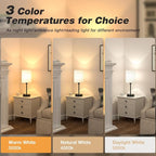 Dicoool Bedside Table Lamp for Bedroom - Image 2