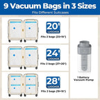 ETENWOLF 9 Combo Vacuum Storage Bags - Image 2