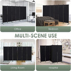 RANTILA 6 Panel Room Divider, 6 FT Folding Privacy Screen - Image 6