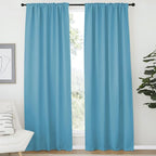NICETOWN Window Treatment Solid Blackout Curtains - Image 2