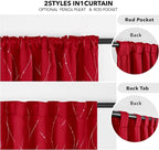 Deconovo Blackout Back Tab Curtains - Image 4