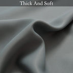 SimpleHome Ombre Gradient Grey White to Gray Curtains - Image 7