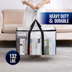 TAILI 4 Pack Clear Extra Large Moving Bags, Storage Bag - Image 7