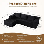ANONER 103” Modular Sectional Sofa - Image 7