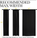 NICETOWN Halloween Blackout Curtains Window Panel Drapes - Image 7