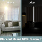 BGment Thermal Insulated 100% Blackout Curtains - Image 2