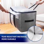 TAILI 2 Pack Silver Extra Large Moving Bags, Storage Bag - Image 8