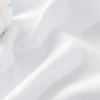 Pure White Linen Blackout Curtains - Image 4