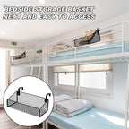 2 Pcs Hanging Bedside Caddy Shelf - Image 5