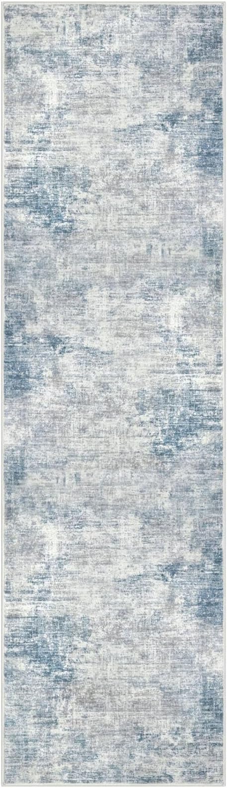 Abstract Runner Rug 2x7 Ft Washable Runners - Image 9