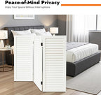 3 Panel Room Divider Short, Short Folding Privacy Screen, Freestanding Privacy - Image 6