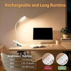 LACOKI Clip on Rechargeable Reading Light - Image 5