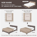 Bedsure Full Size Quilt, Lightweight Comforter Set, Basket Weave, All-Season - Image 5