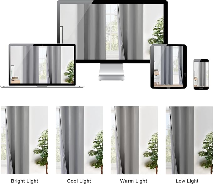 XWZO 100% Blackout Curtains - Image 8