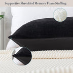 WhatsBedding Memory Foam Body Pillow - Image 4