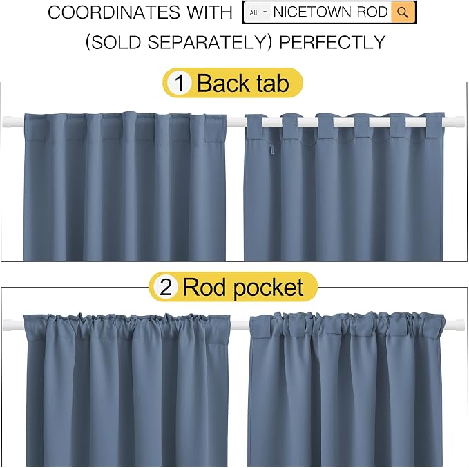NICETOWN RV Curtains for Camper Windows - Image 3