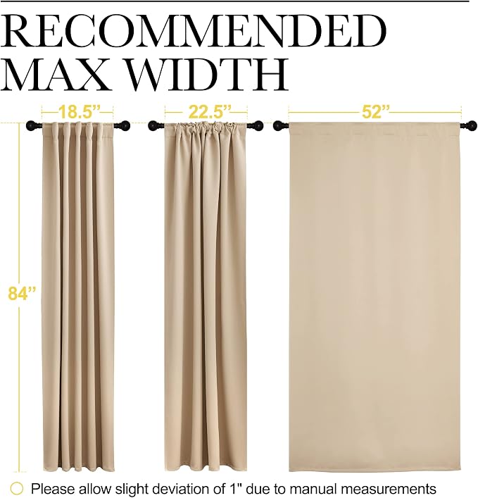 NICETOWN Window Treatment Elegant Curtains - Image 7