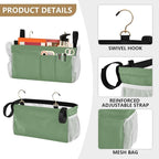 DOMIKING Sage Green Bedside Caddy - Image 5