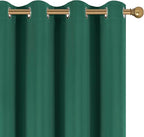 Diraysid Green Grommet Blackout Curtains - Image 5