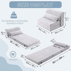 Convertible Folding Sofa Bed Single Size - Image 2