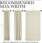 NICETOWN Blackout Curtain Panels Window Draperies - Image 7