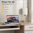 Small Bedside Table Lamp for Bedroom, Desk Lamp - Image 3